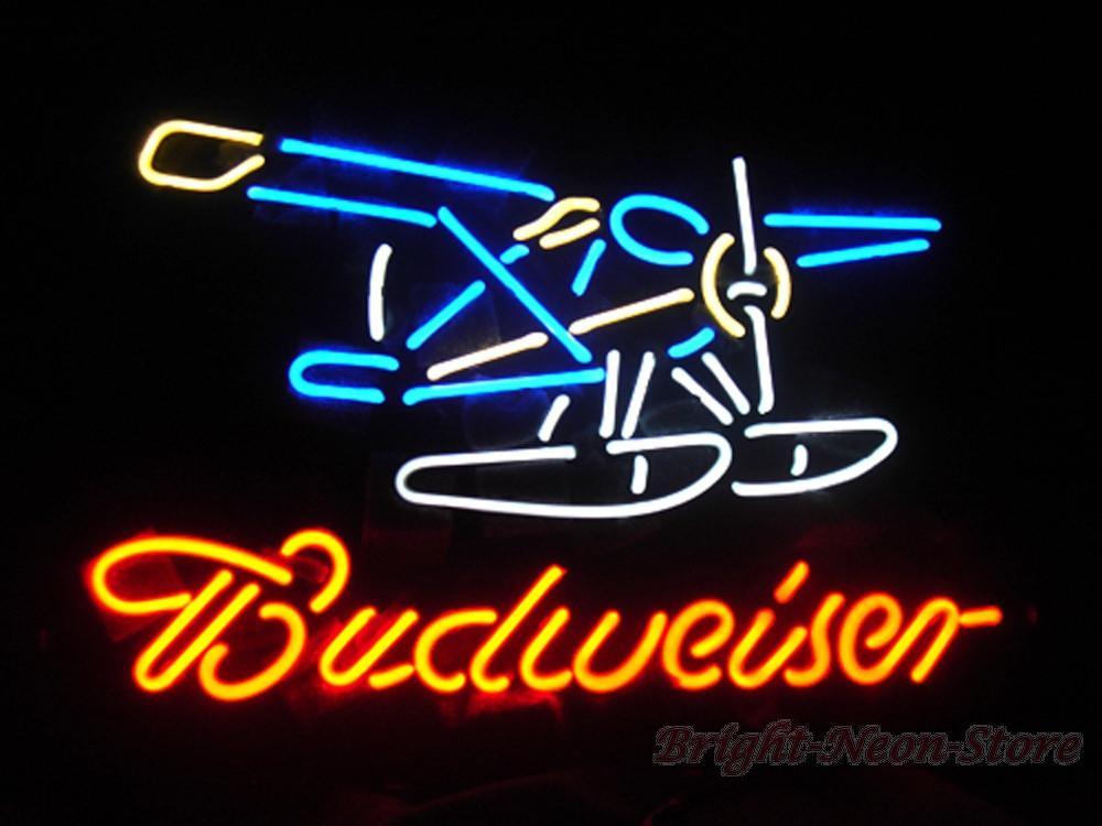 Budweiser Plane Neon Sign