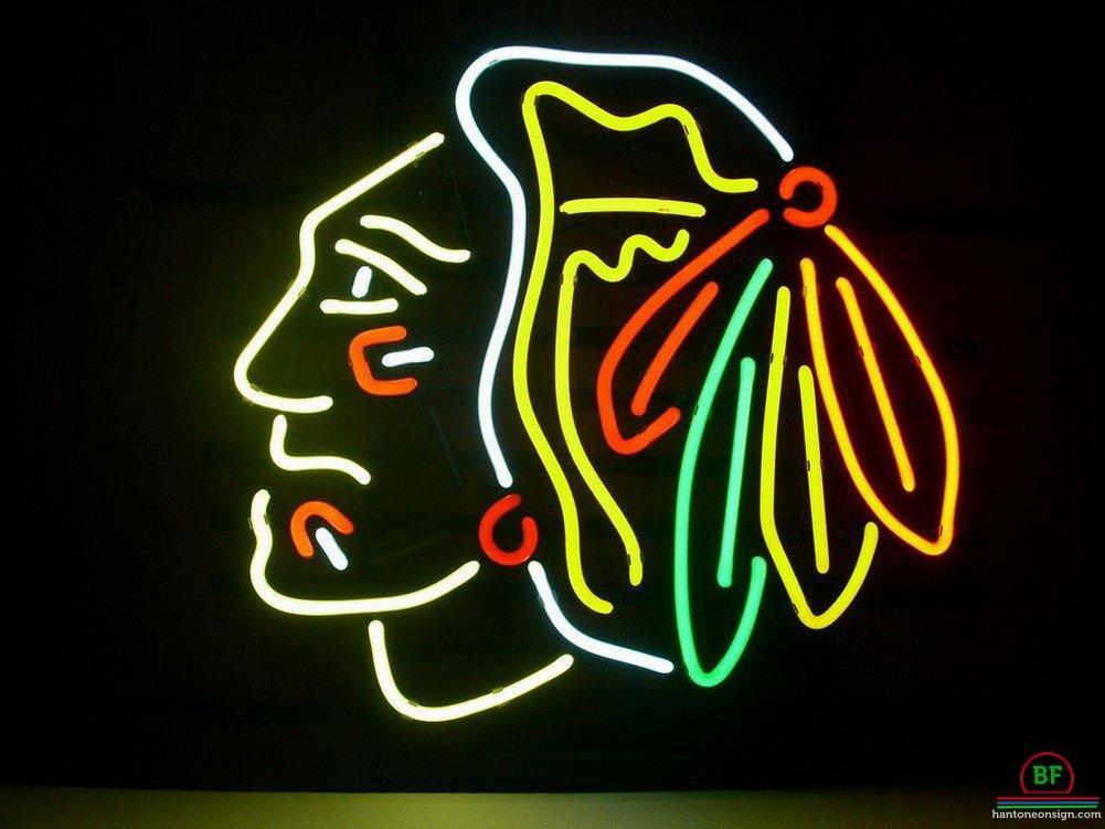 Chicago Blackhawks Neon Sign Teams Neon Light