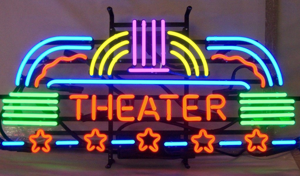 Theater Neon Sign Bar Sign Neon Light