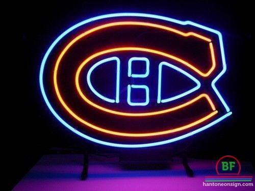 MontBar Sign Canadiens Neon Sign Teams Neon Light