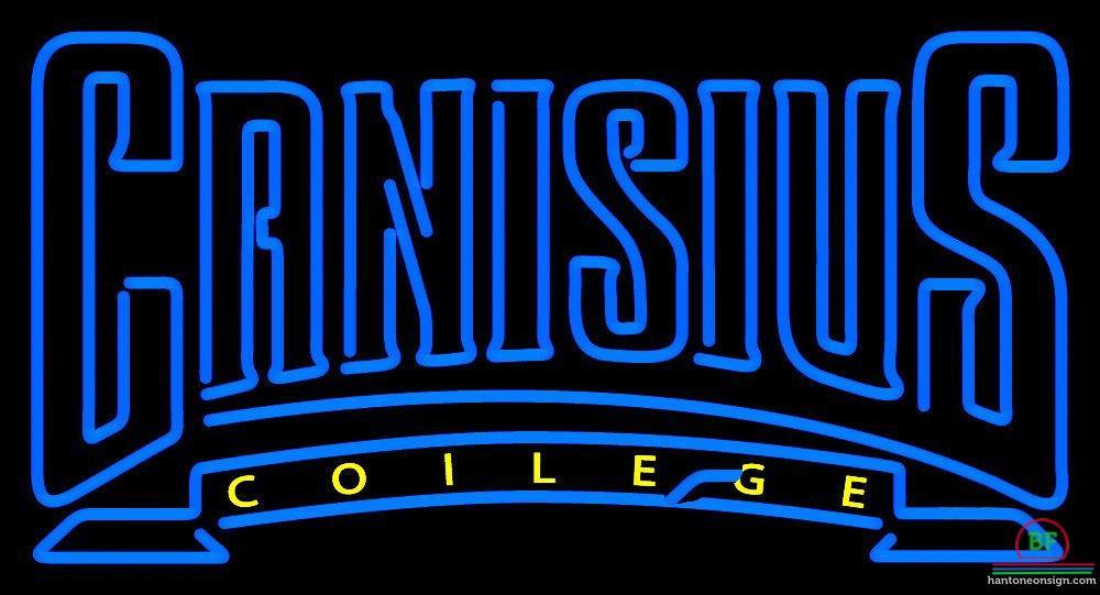 Canisius Golden Griffins Wordmark Neon Sign NCAA Teams Neon Light