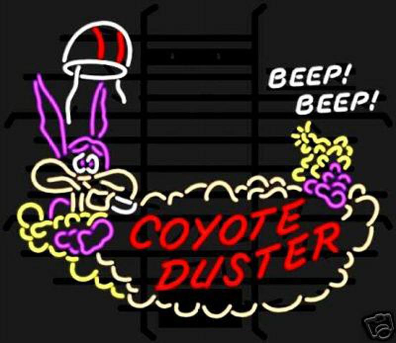 Coyote Duster Hemi 426 Mopar Roadrunner Neon Sign
