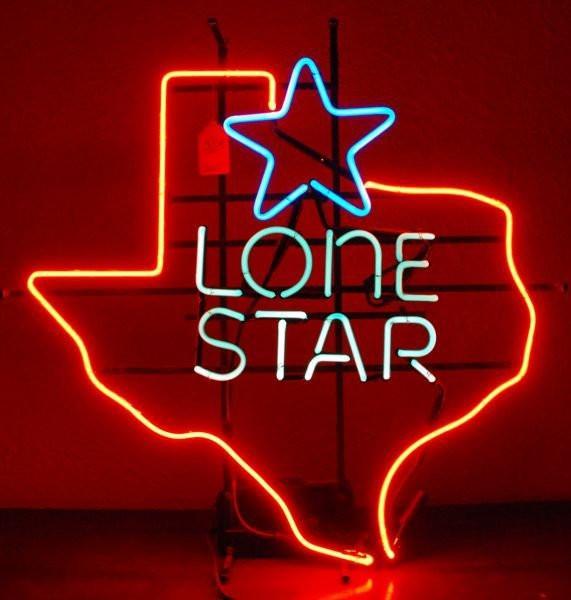 Lone Star Neon Sign