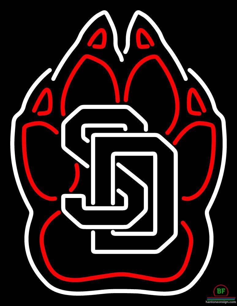South Dakota Coyotes Neon Sign NCAA Teams Neon Light