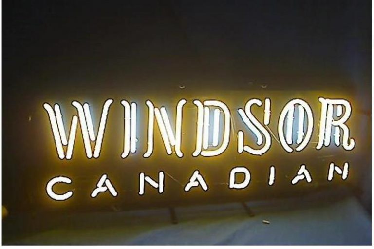 Windsor Canadian Neon Sign DIY Neon Signs Custom Neon Signs