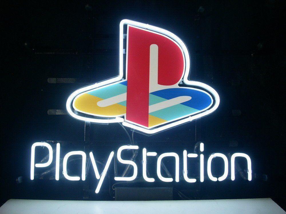 Playstation Game Room Sign