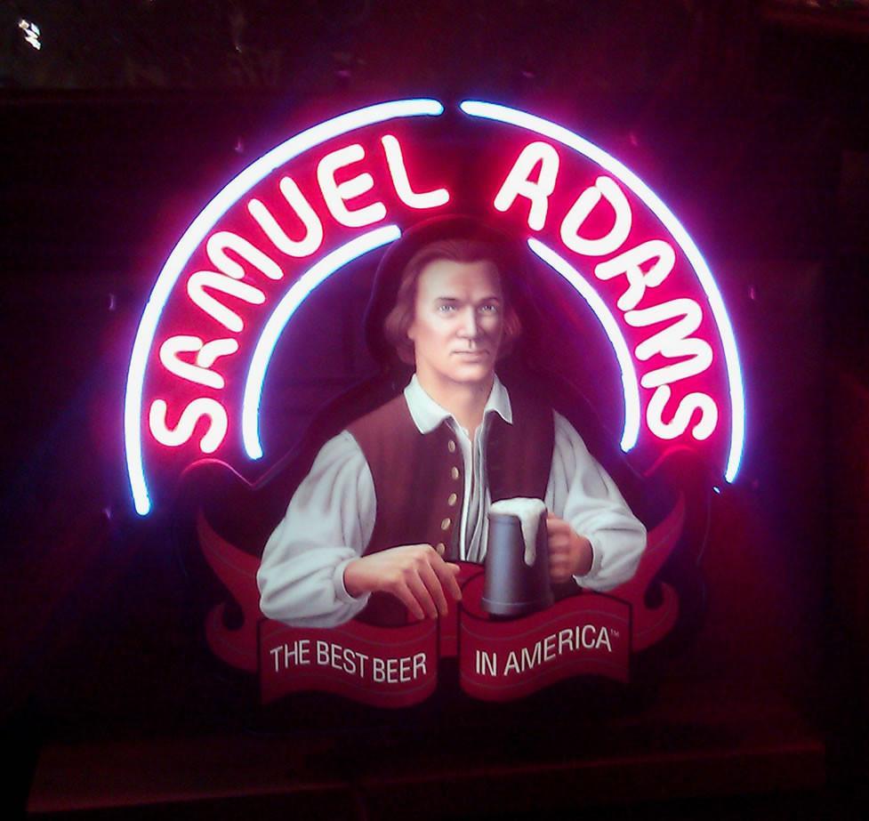 Samuel Adams Beer Neon Sign