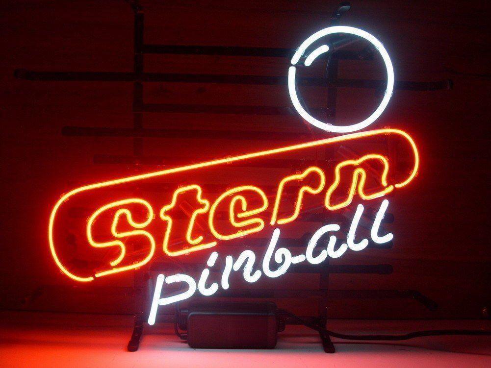 Stern Pinball Game Room Neon Sign DIY Neon Signs
