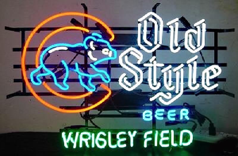 Old Style Bear Beer Neon Sign