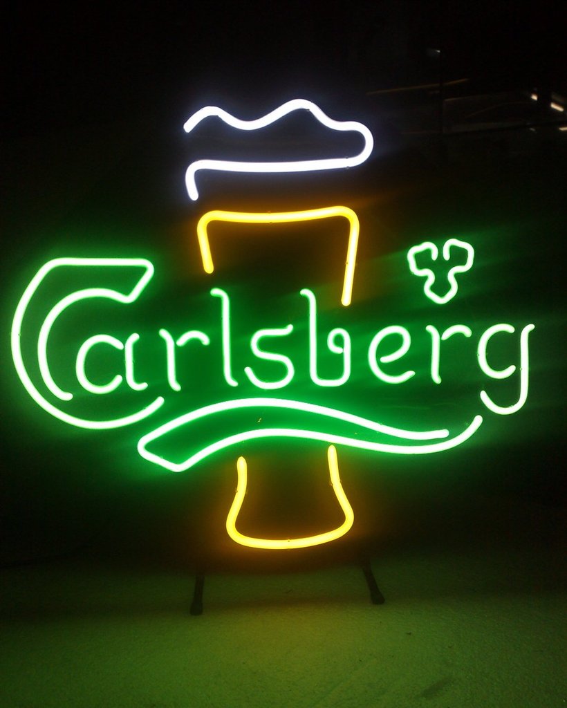 Carlsberg Beer Neon Sign Bar Sign Neon Light