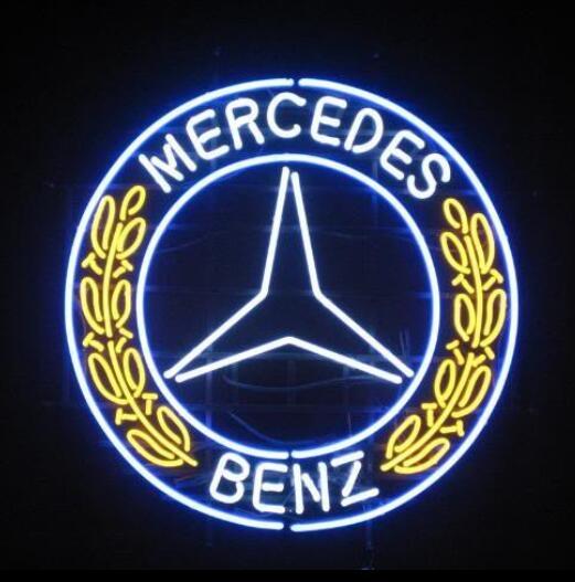 Mercedes Benz Auto Care Neon Sign Bar Sign Neon Light