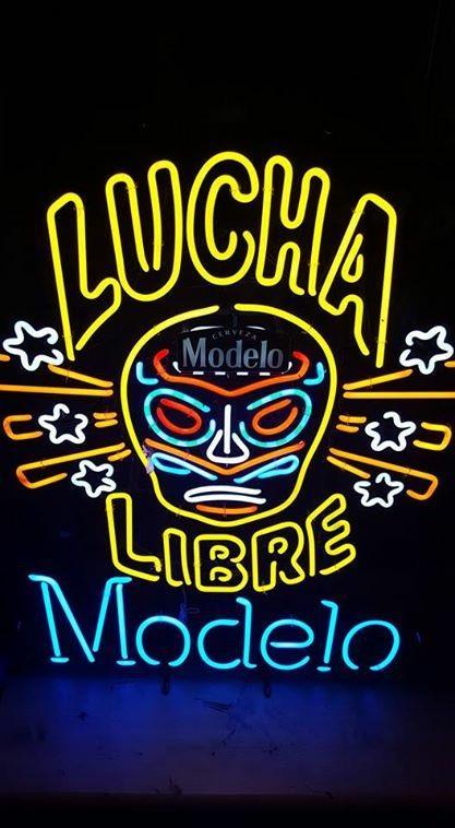 Modelo Sku Lucha Libre Neon Sign Bar Sign Neon Light