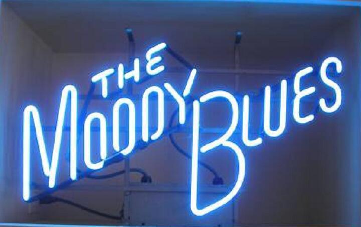The Moody Blue Neon Sign Bar Sign Neon Light