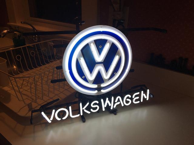 Volkswagen Auto Car Neon Sign Bar Sign Neon Light