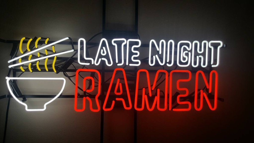 Late Night Ramen Neon Sign Neon Light