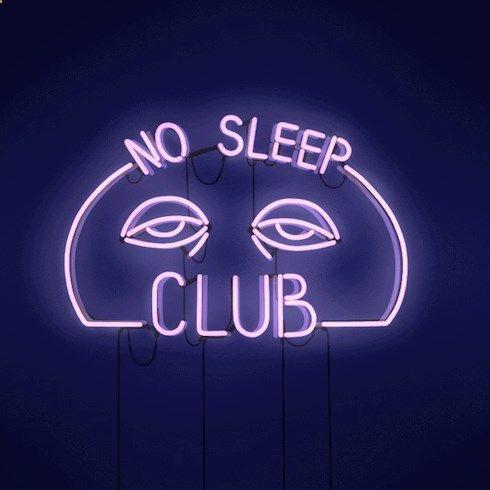 No Sleep Club Neon Sign Neon Light