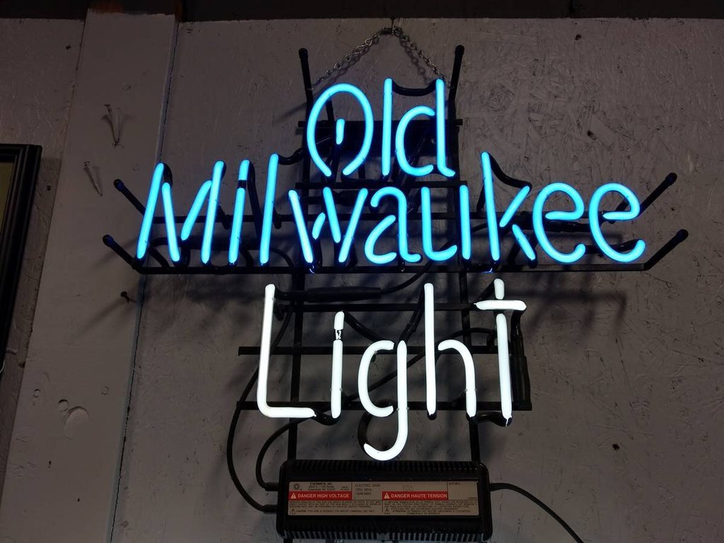 Old Milwaukee Beer Light Neon Sign Neon Light