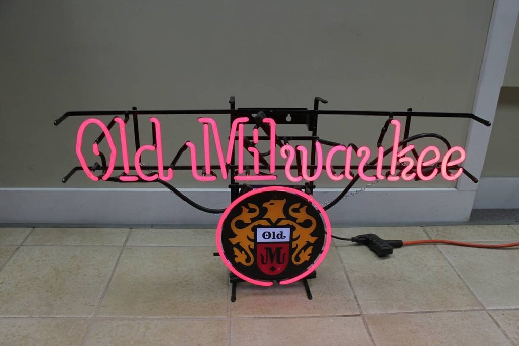 Old Milwaukee Beer Light Neon Sign Neon Light