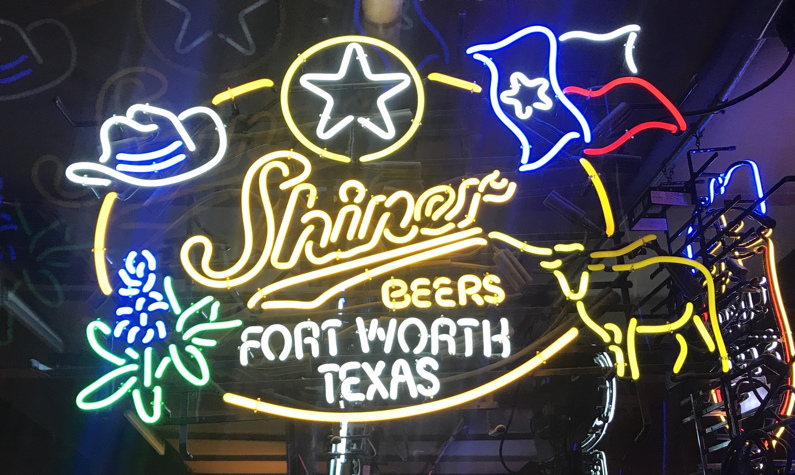 Shiner Beer Fort Worth Texas Neon Sign Neon Light