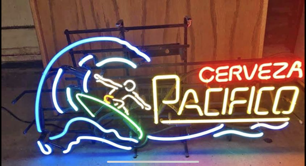 Cerveza Pacifico Surfing Neon Sign Neon Light