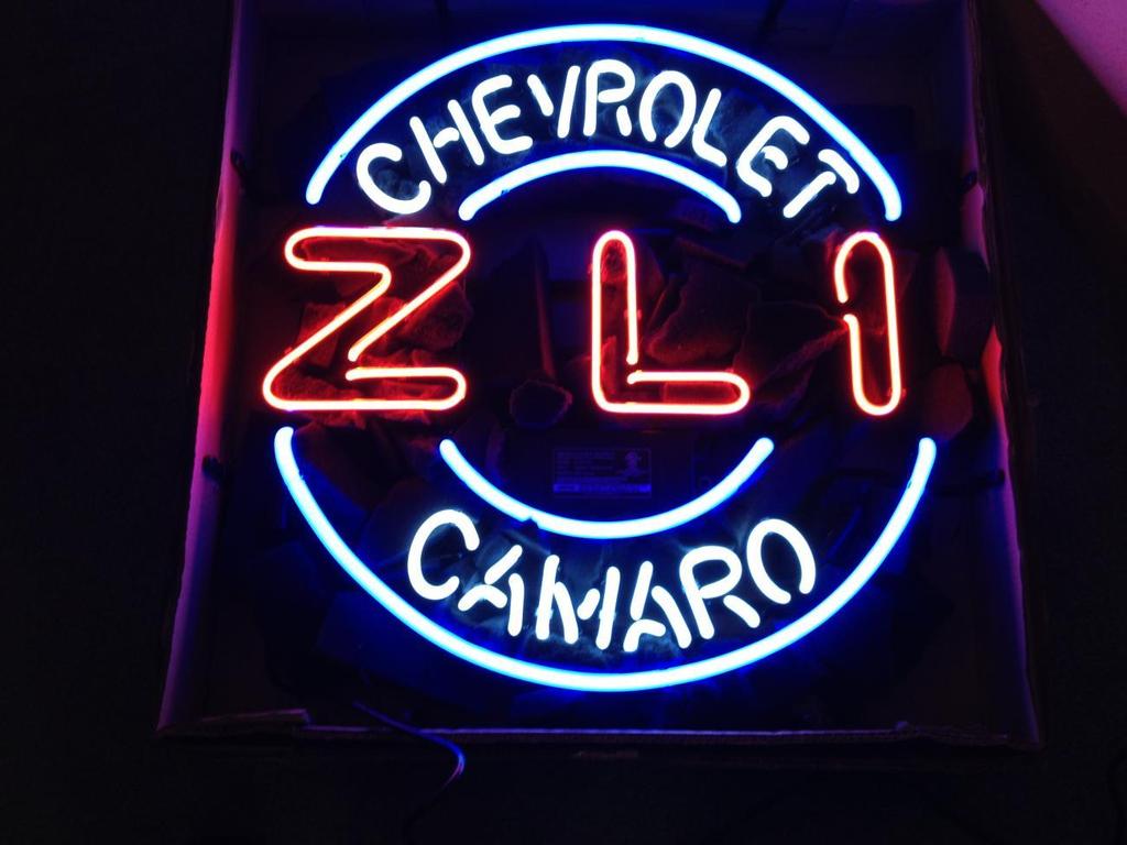 Chevrolet Camaro ZLI Neon Sign Neon Light