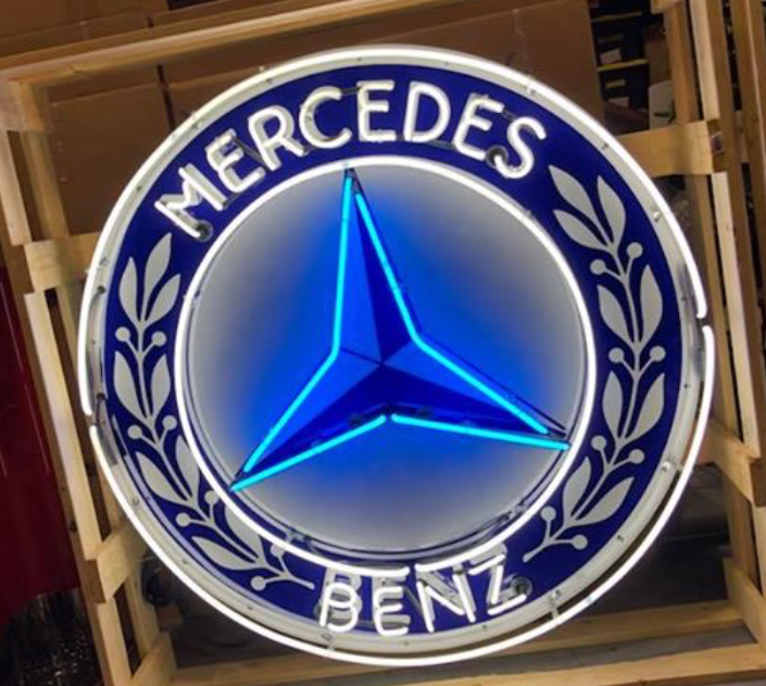 Mercedes Benz Neon Sign Neon Light