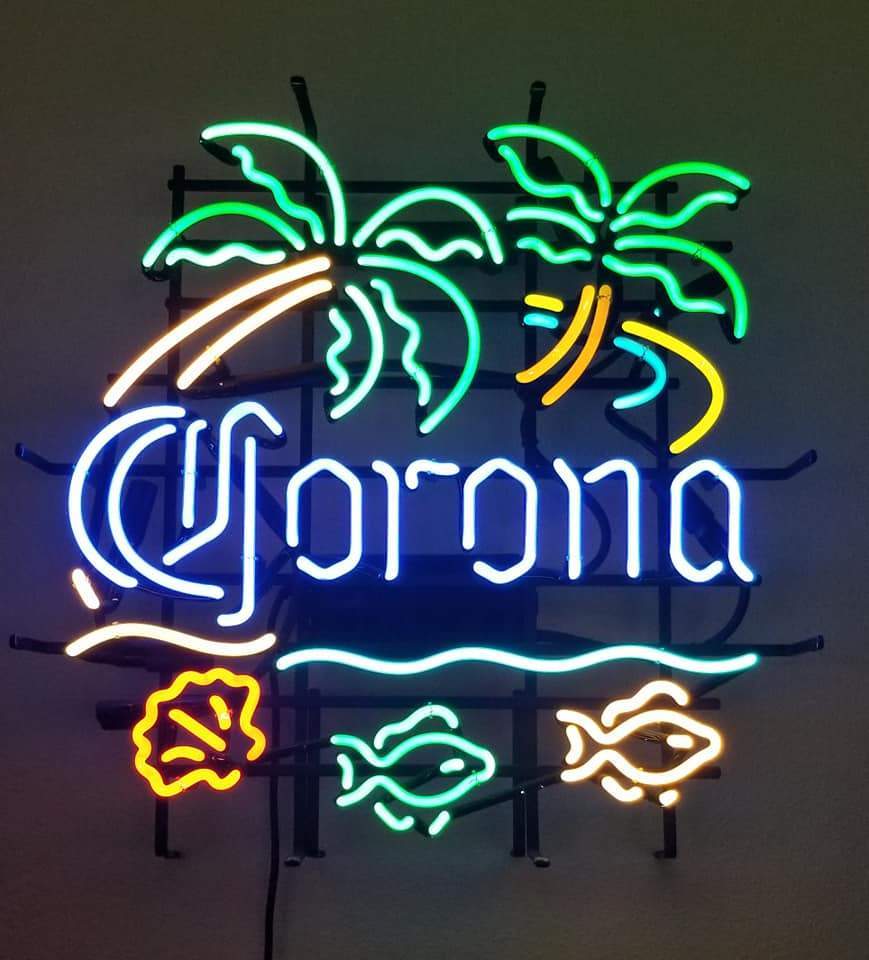 Corona Beer Fish Neon Sign Neon Light