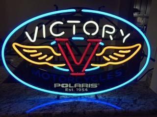 Motorcycles Victory Neon Sign Neon Light