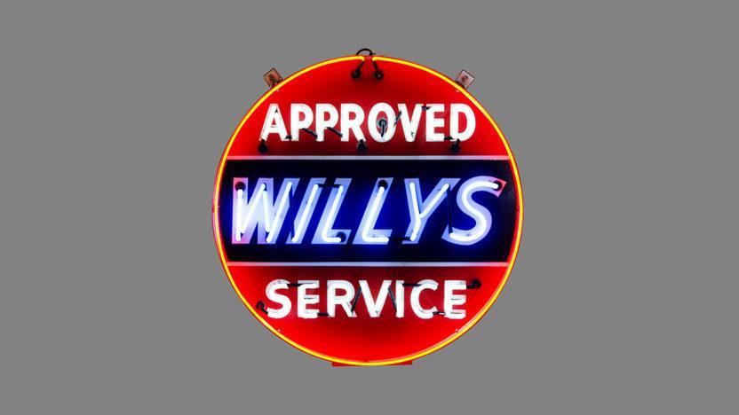 Willys Approved Service Neon Sign Neon Light
