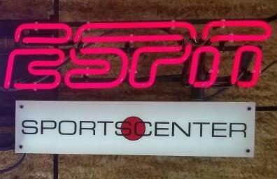 ESPN Sports Center Neon Sign Neon Light