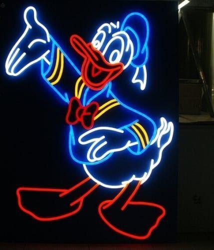 Donald Duck Neon Sign Bar Sign Neon Light