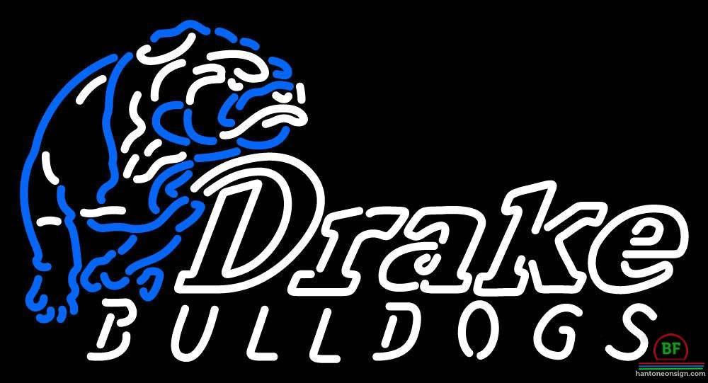 Drake Bulldogs Neon Sign NCAA Teams Neon Light