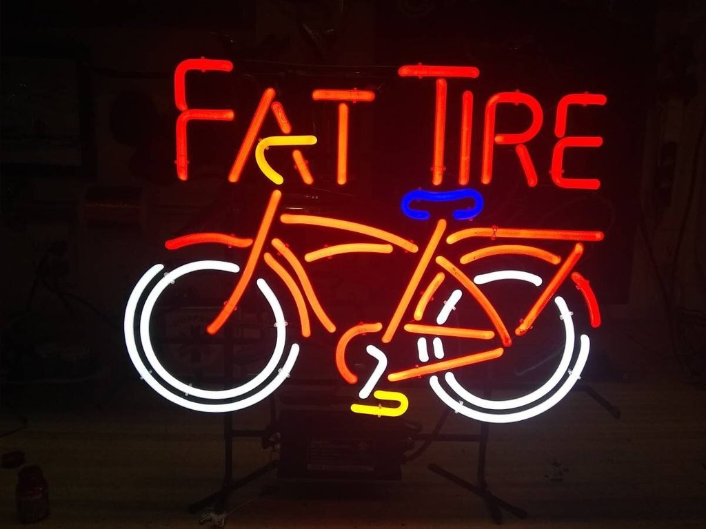 Fat Tire Neon Sign Neon Light