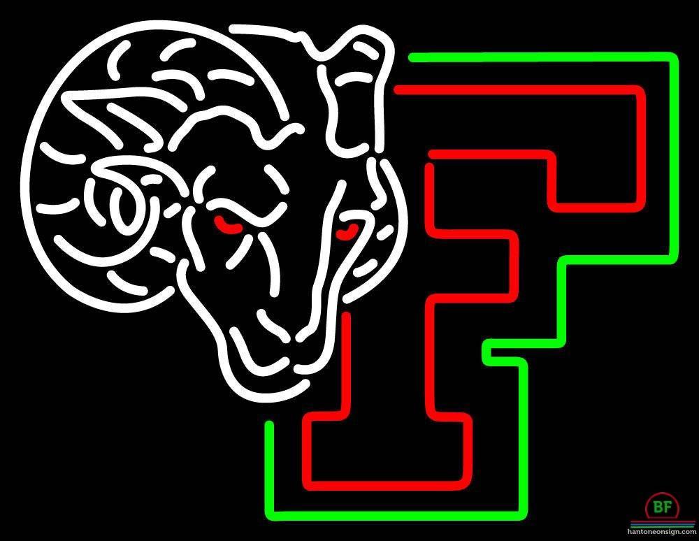 Fordham Rams Neon Sign NCAA Teams Neon Light