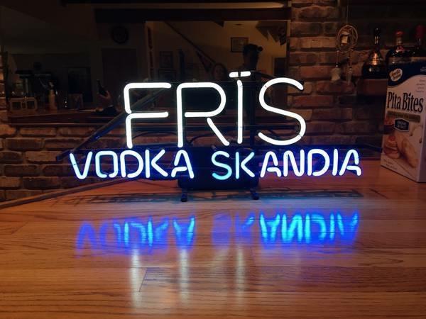 Fris VodKa Skandia Neon Sign Bar Sign Neon Light