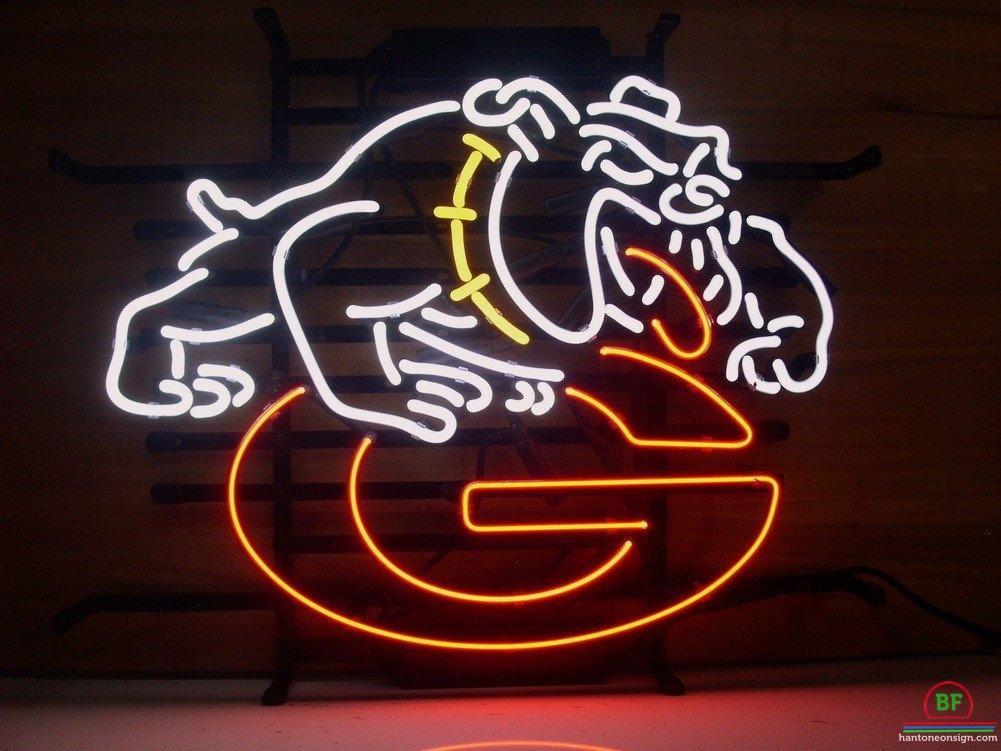 Georgia Bulldogs Neon Sign NCAA Teams Neon Light