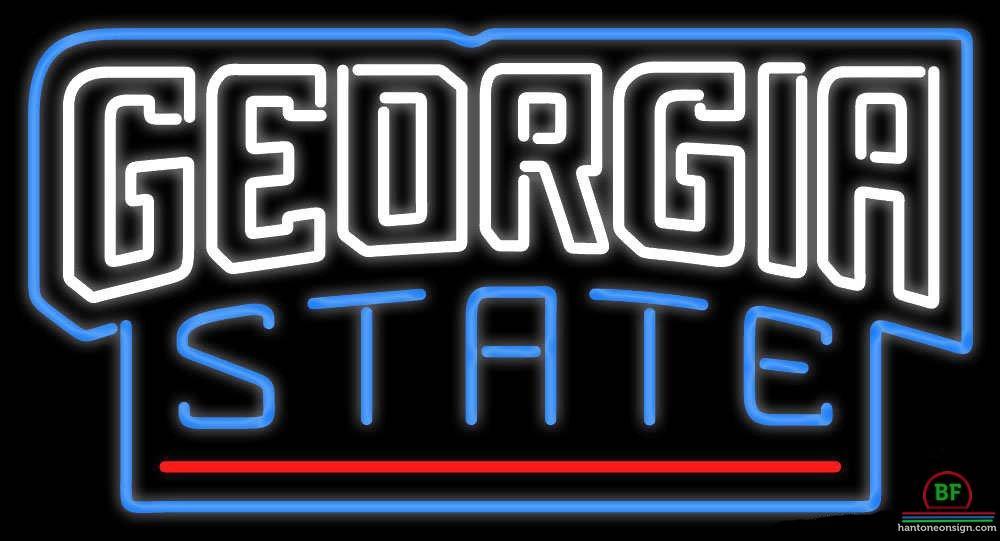Georgia State Panthers Neon Sign NCAA Teams Neon Light