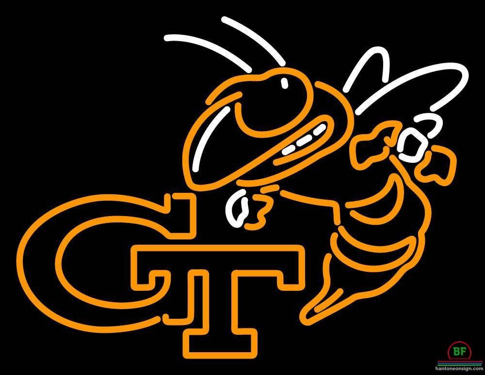 Georgia Tech Yellow Jackets Neon Sign NCAA Teams Neon Light