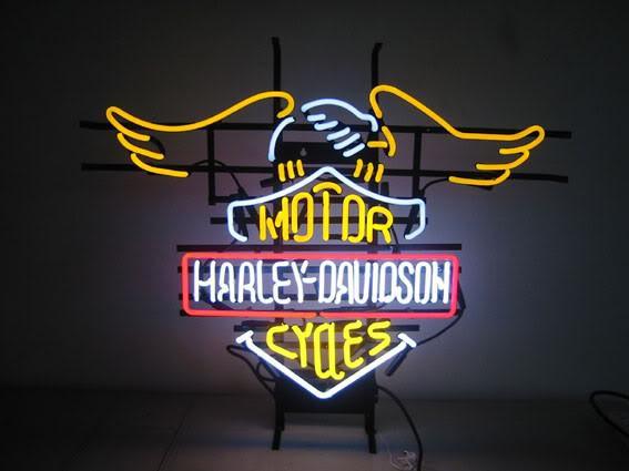 Harley Davidson Eagle Neon Sign Bar Sign Neon Light