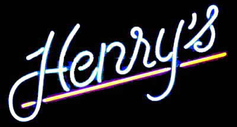 Henrys Dark Beer Neon Sign
