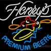 Henrys Premium Beers Neon Sign