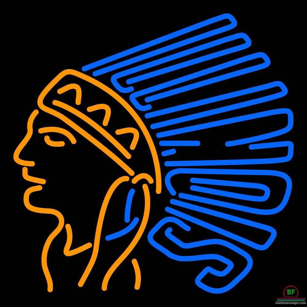 Illinois Fighting Illini Neon Sign NCAA Teams Neon Light