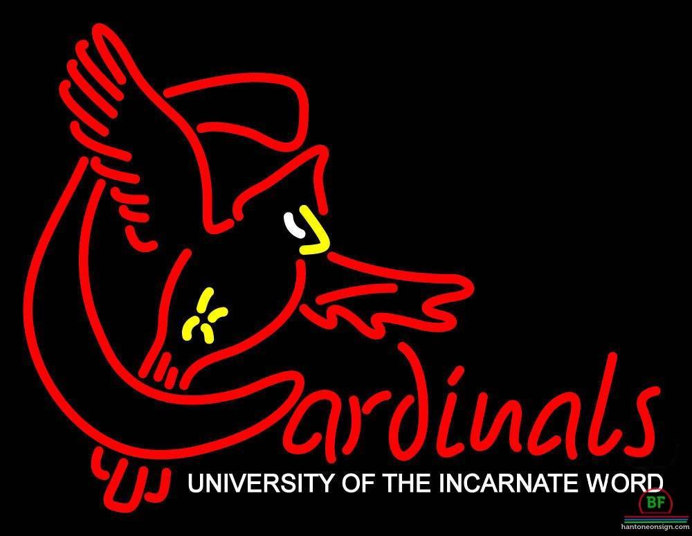 Incarnate Word Cardinals Neon Sign NCAA Teams Neon Light