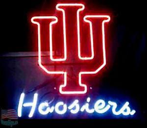 Indiana Hoosiers Helmet Neon Sign Sports Team Neon Light