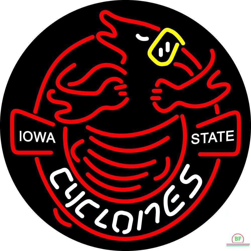 Iowa State Cyclones Neon Sign NCAA Teams Neon Light