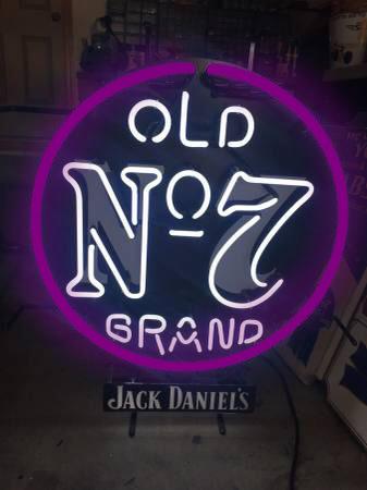 Jack Daniels Old No 2 Grand Neon Sign Bar Sign Neon Light