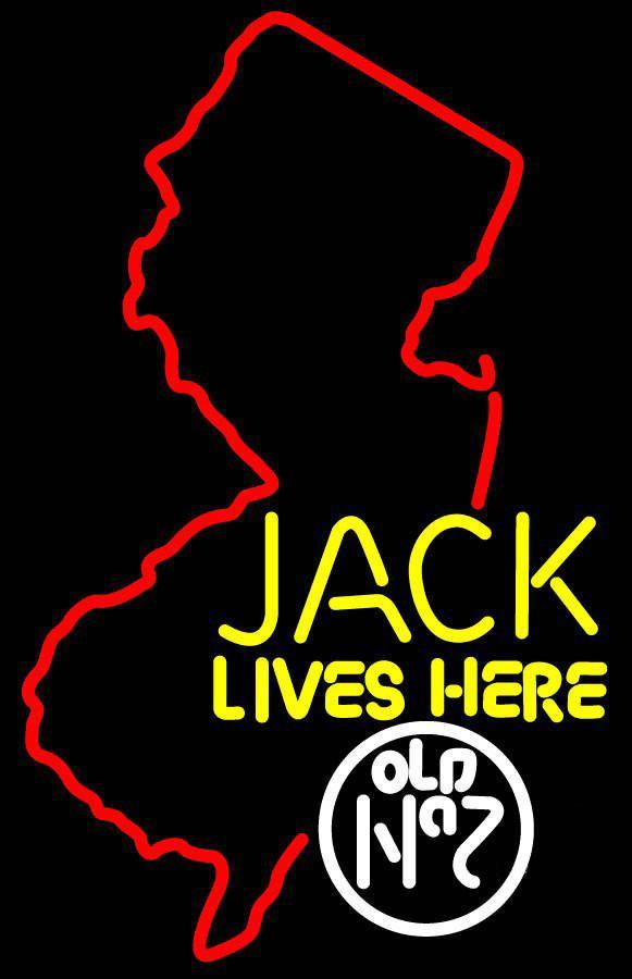 Jack Lives Here New Jersey Neon Sign Neon Light
