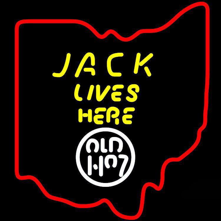Jack Lives Here Ohio Neon Sign Neon Light