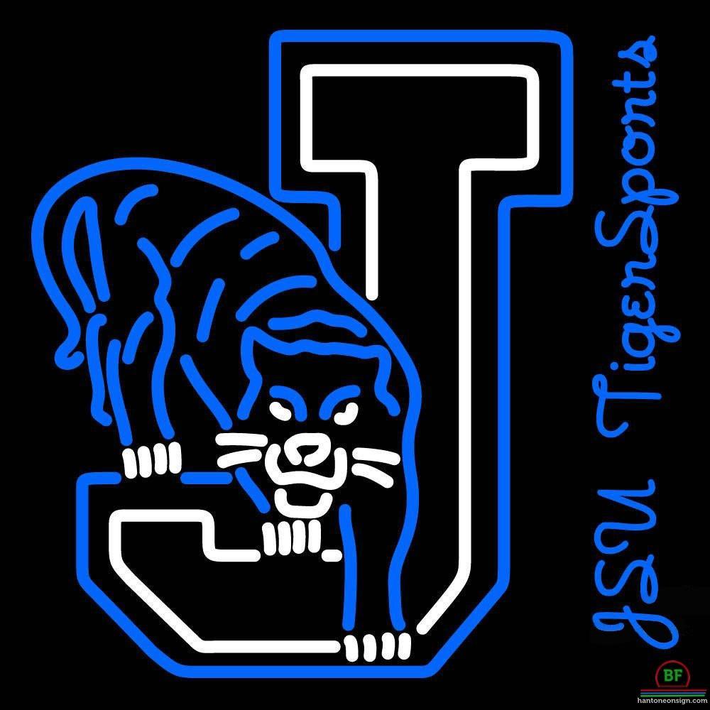 Jackson State Tigers Neon Sign NCAA Teams Neon Light