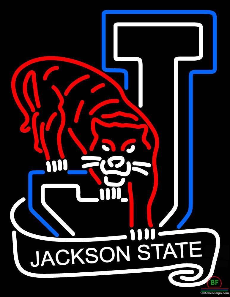 Jackson State Tigers Neon Sign NCAA Teams Neon Light